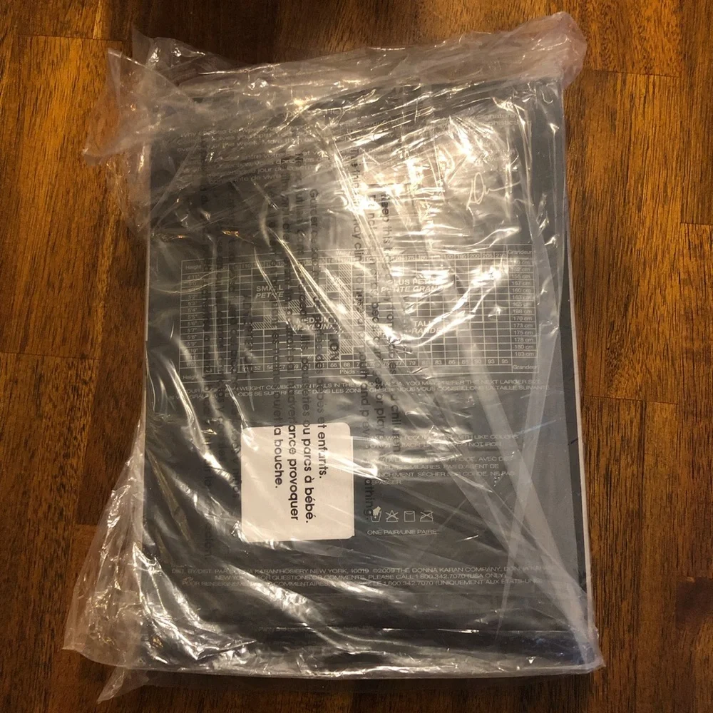 NWT $60 Donna Karan – Luxe Opaques Pantyhose - Charcoal - Plus Petite-Pack of 3!